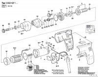 Bosch 0 602 127 161 GR.55 High Frequency Drill Spare Parts